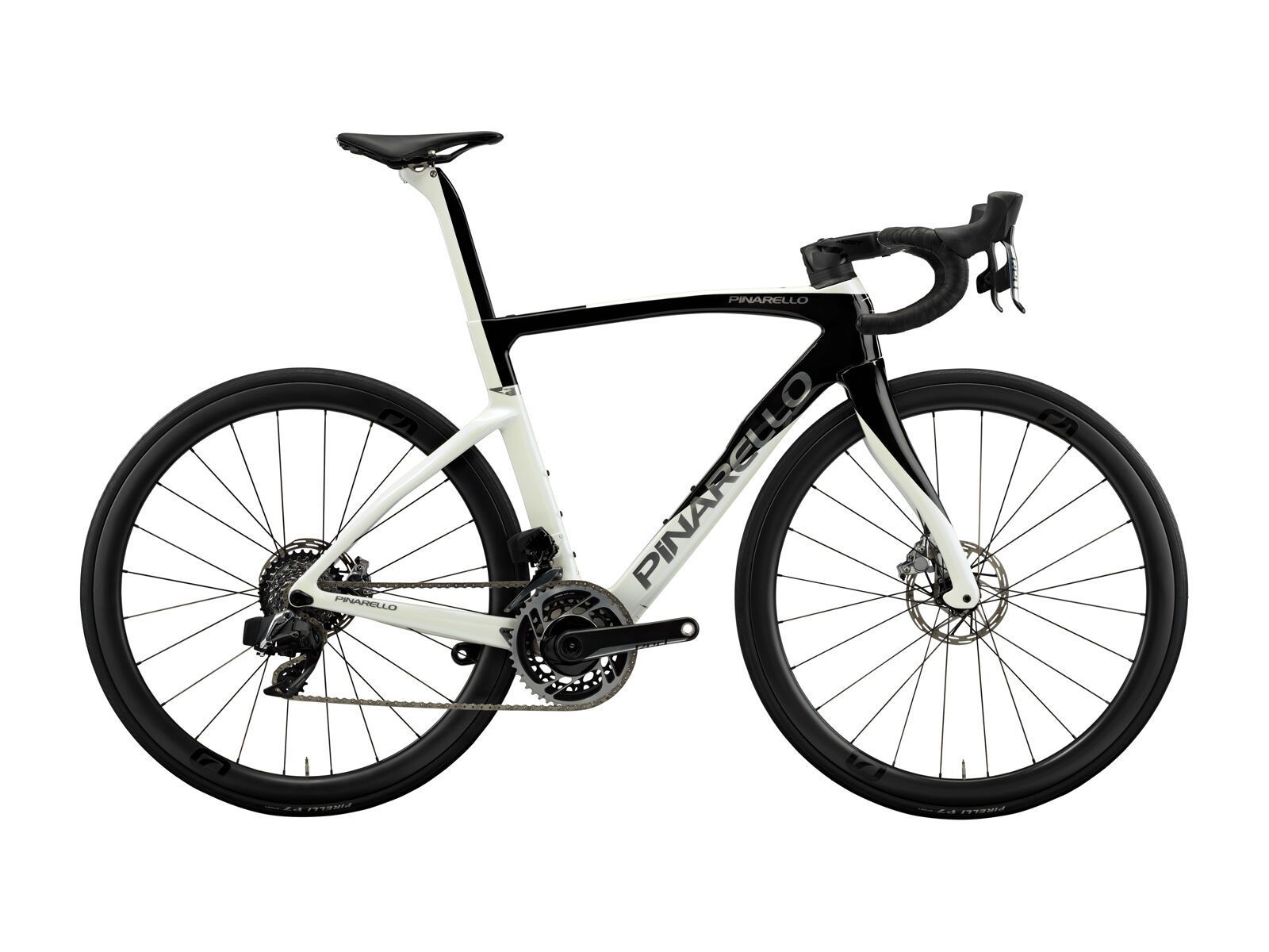 Pinarello F9 SRAM Red eTap AXS 2x12 DB / Most Ultrafast Carbon DB HG11 razor white 54.5 cm C1631470165-19188