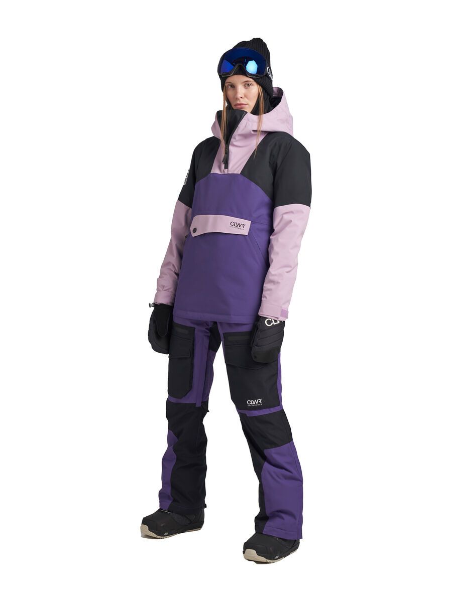 Colourwear Homage Anorak, purple - Bild 2