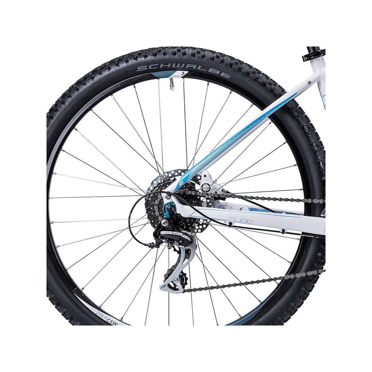 Cube Access WLS Pro 27.5, white/blue - Bild 4
