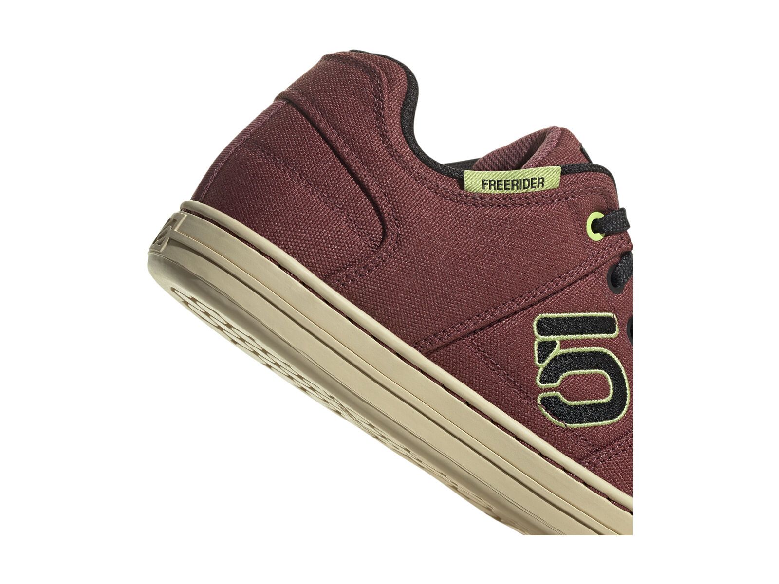 Five Ten Freerider Canvas Women, burgundy/core black/pulse lime - Bild 8