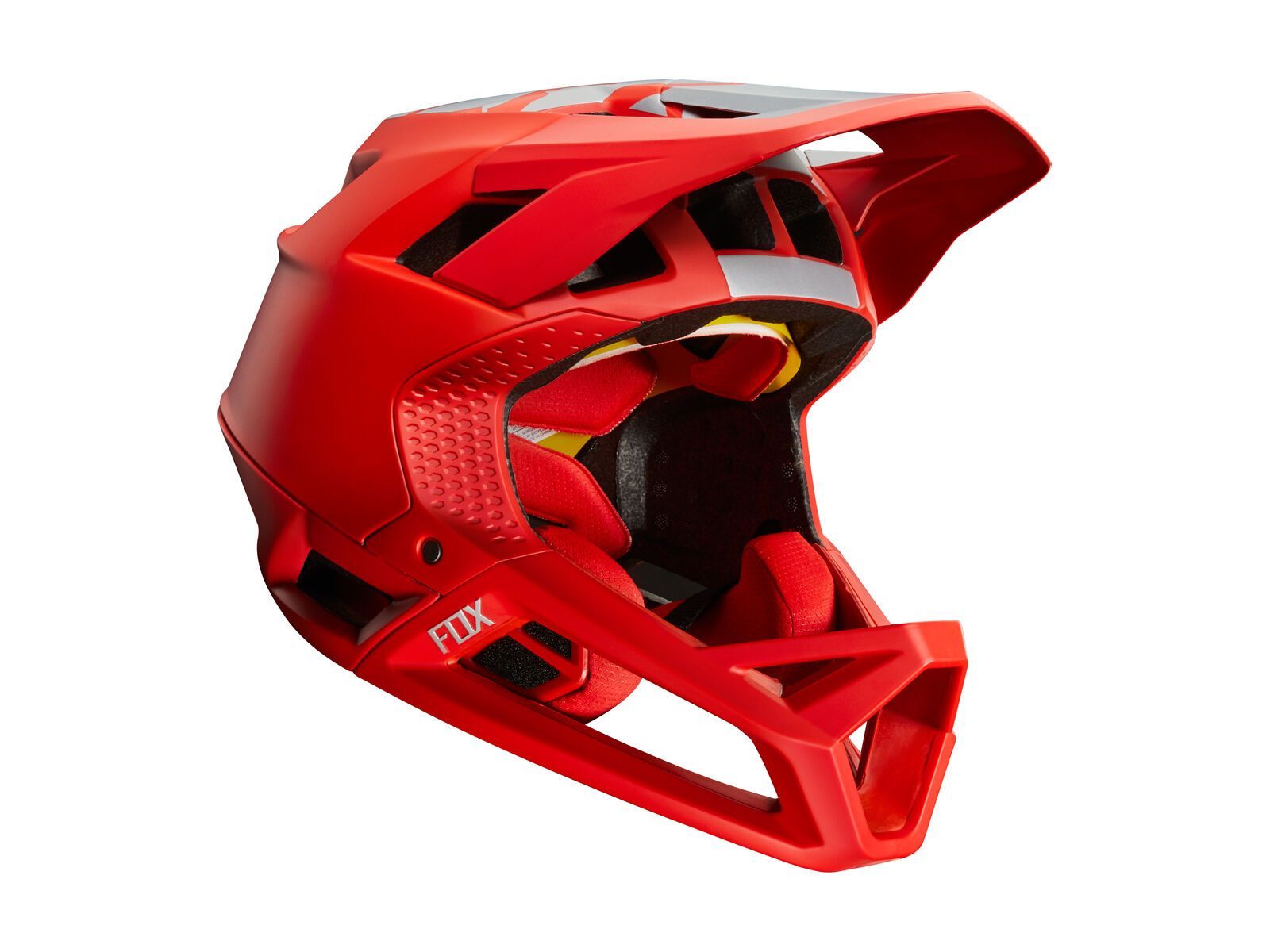 Fox Proframe Helmet Wide Open, bright red - Bild 5