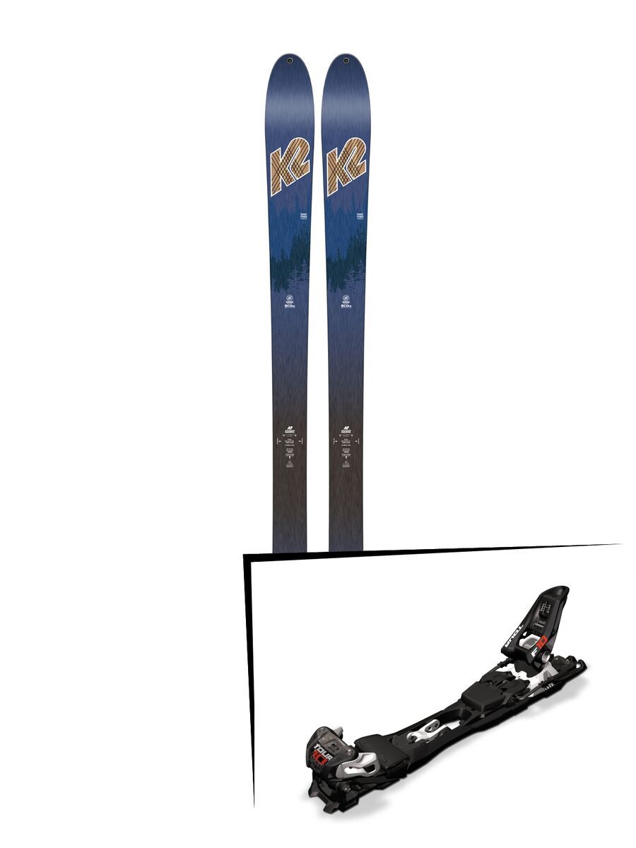 Set: K2 SKI Wayback 82 ECOre 2018 + Marker F10 Tour black/white - Bild 1