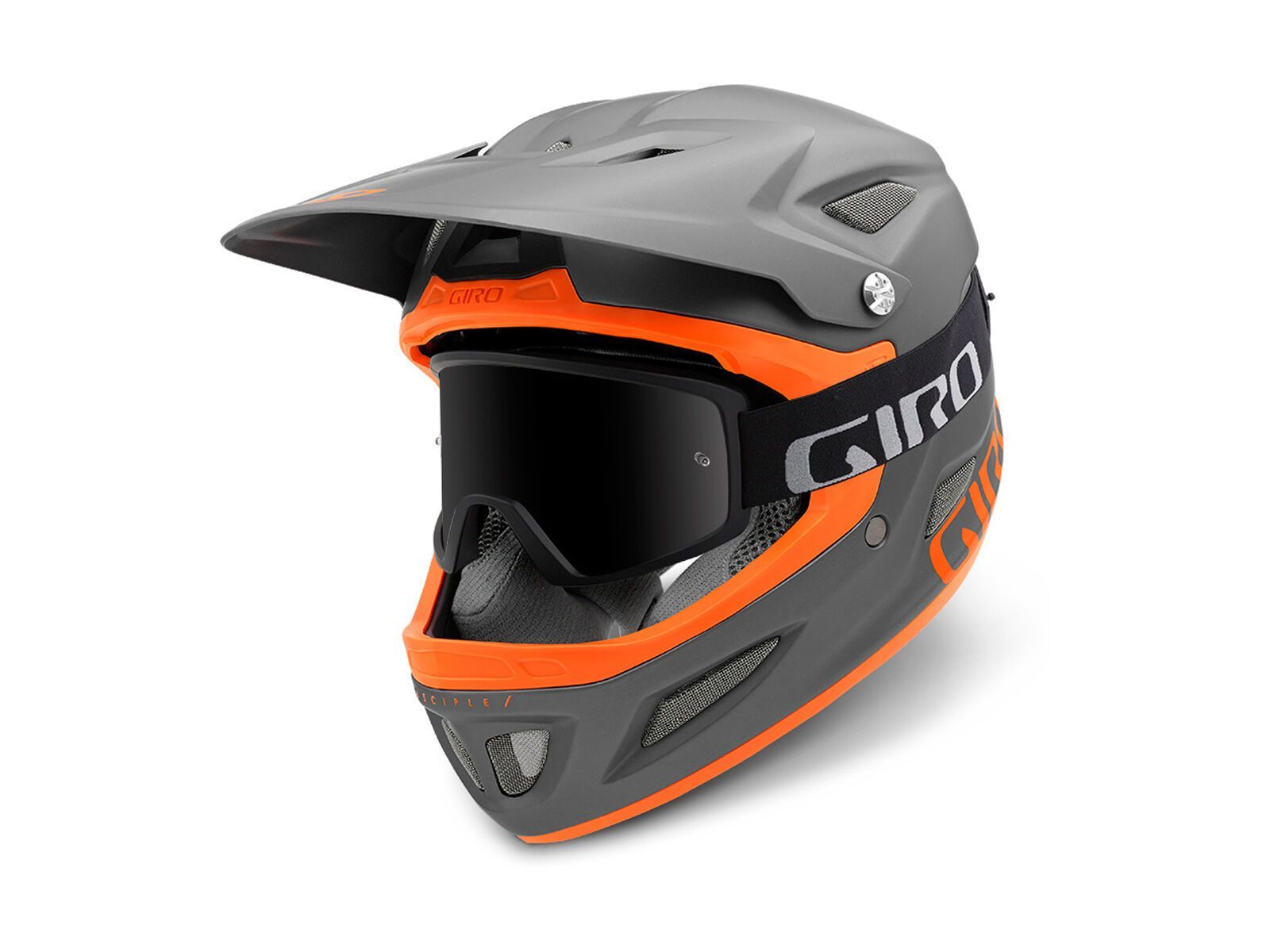 Giro Disciple MIPS, matte titanium/flame - Bild 2