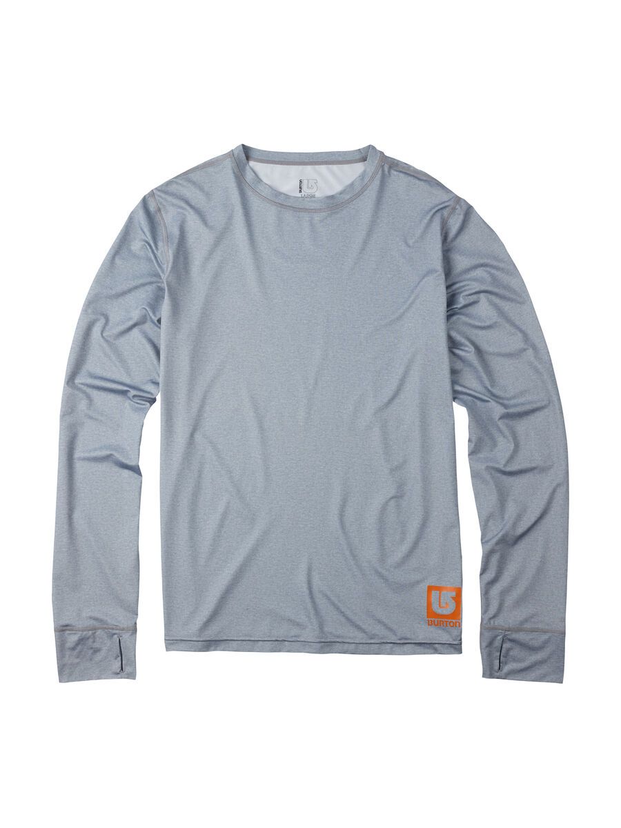 Burton Lightweight Crew, Heather Grey - Bild 1