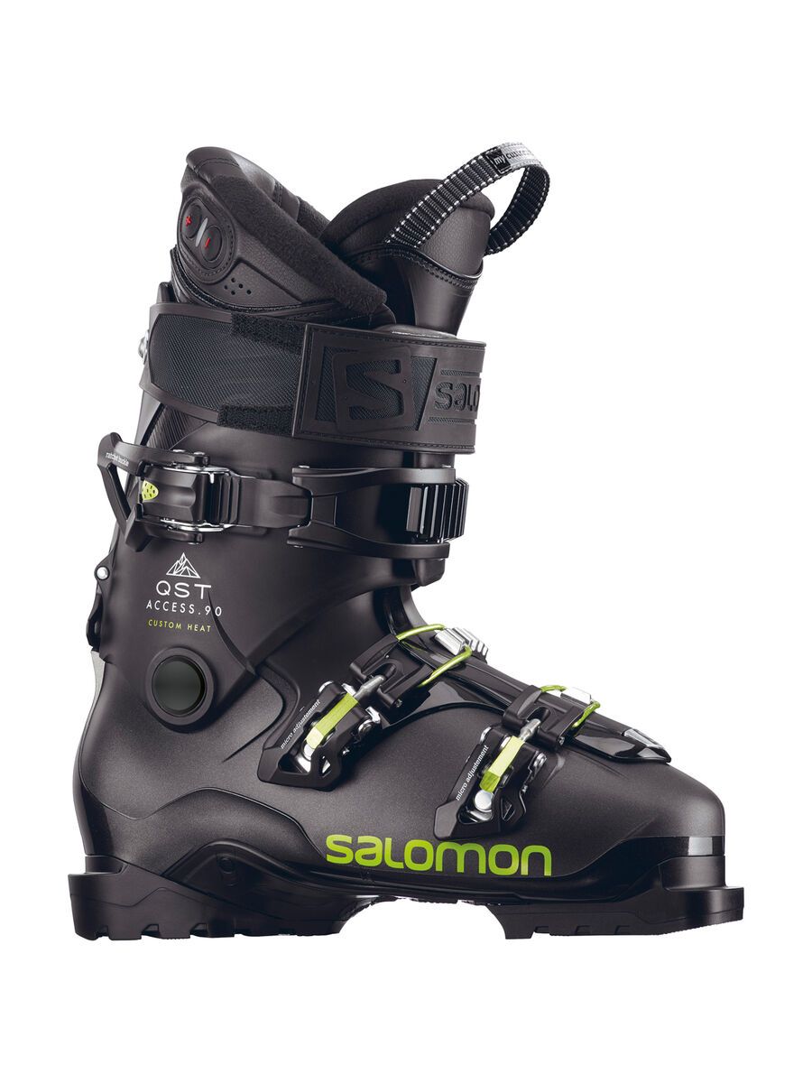 Salomon Quest Access Custom Heat, metallic black/black/acid green - Bild 1