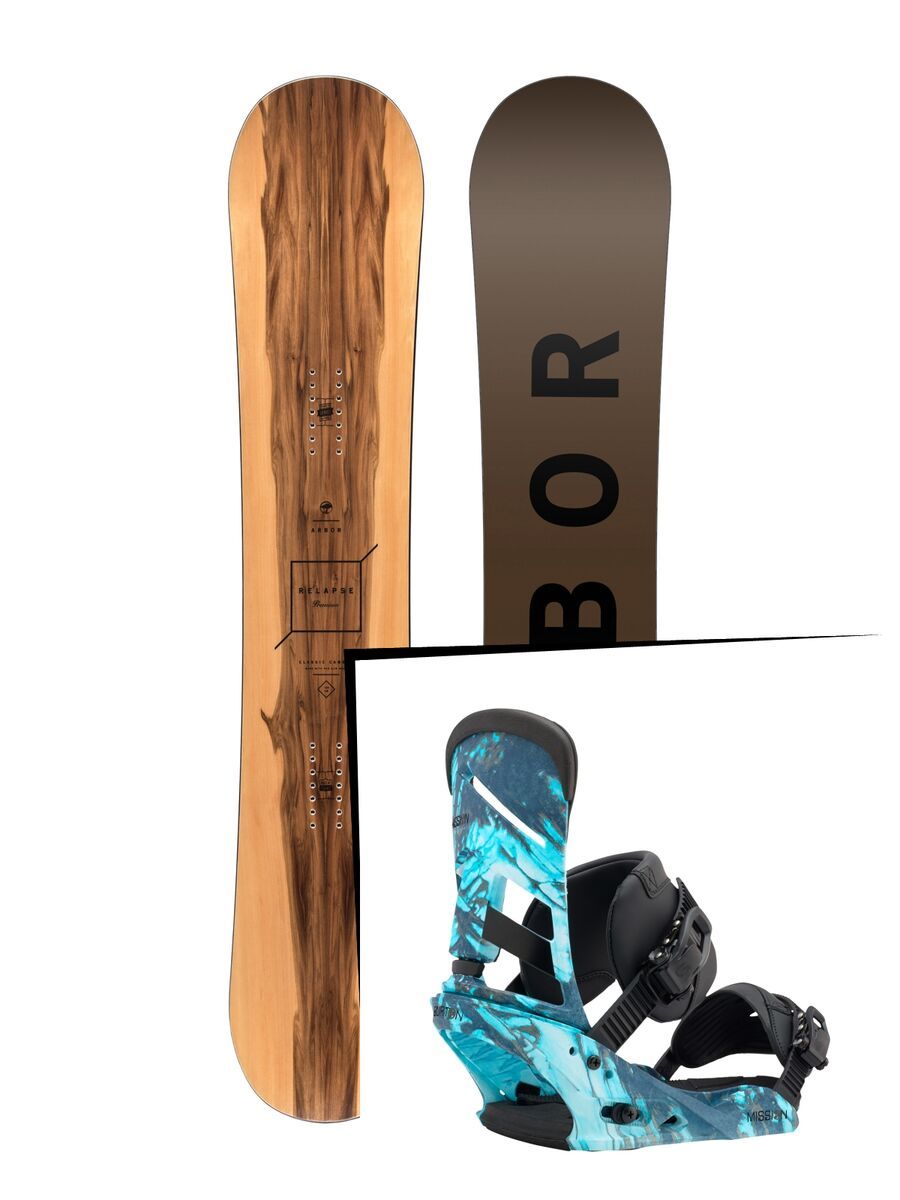 Set: Arbor Relapse Premium 2017 + Burton Mission (1712885S) - Bild 1