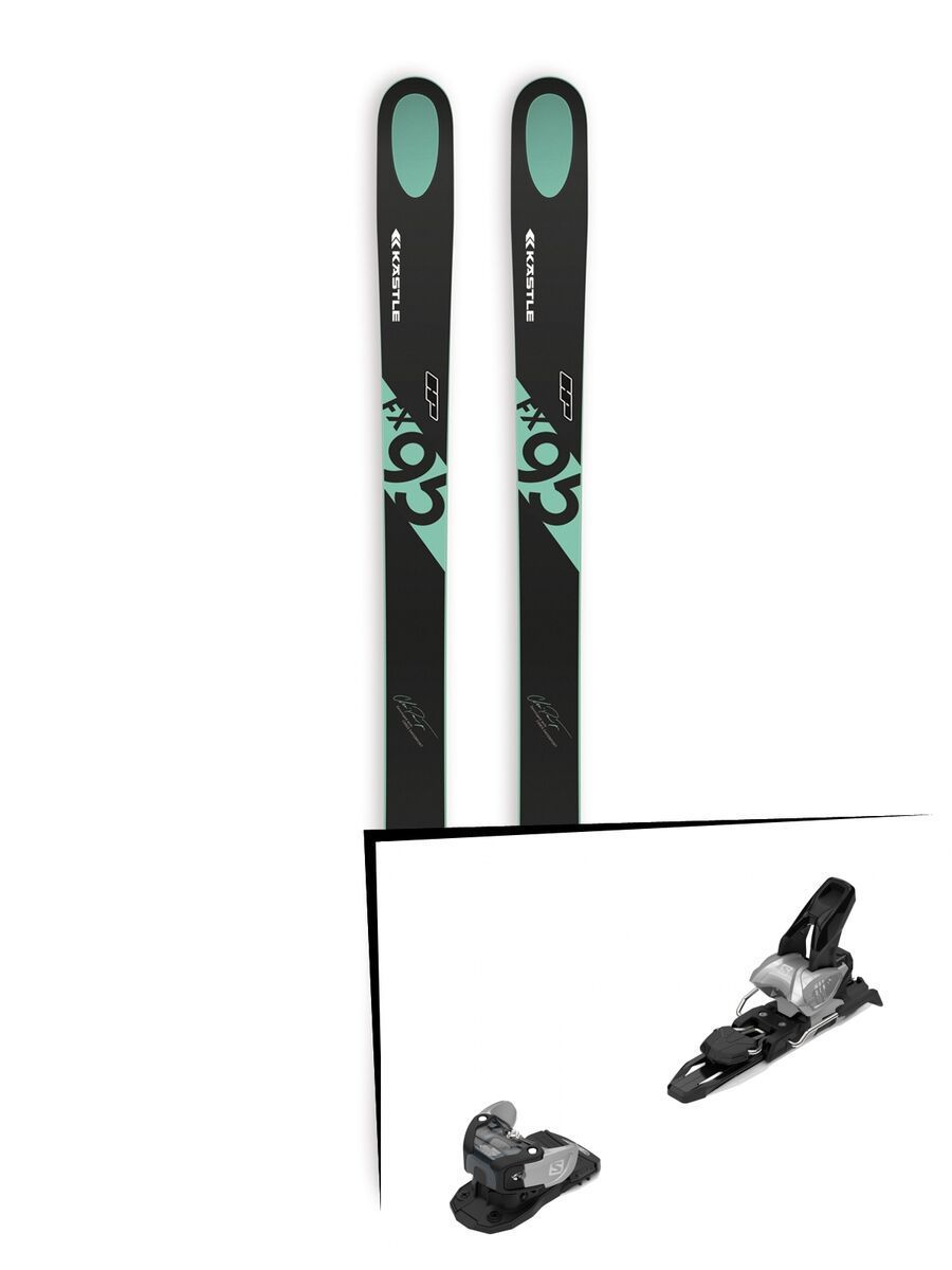 Set: Kästle FX95 HP 2019 + Salomon Warden MNC 11 silver/black - Bild 1