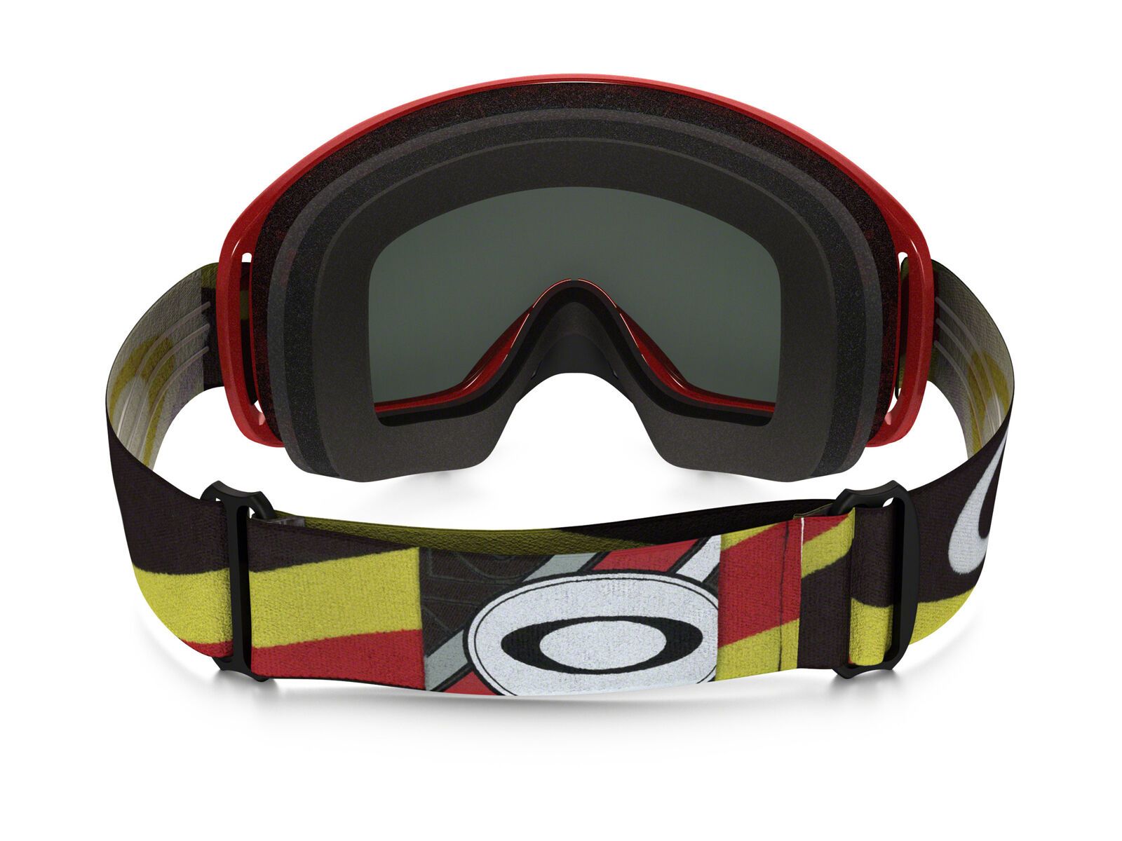 Oakley O-Frame 2.0 MX Heritage Racer Goggle, bright red/Lens: dark grey - Bild 3