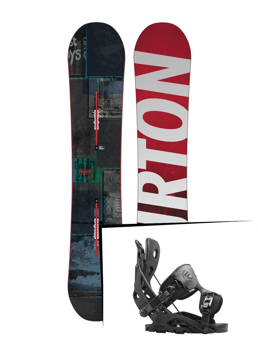 Set: Burton Process 2015 + Flow Fuse (1513139S) - Bild 1