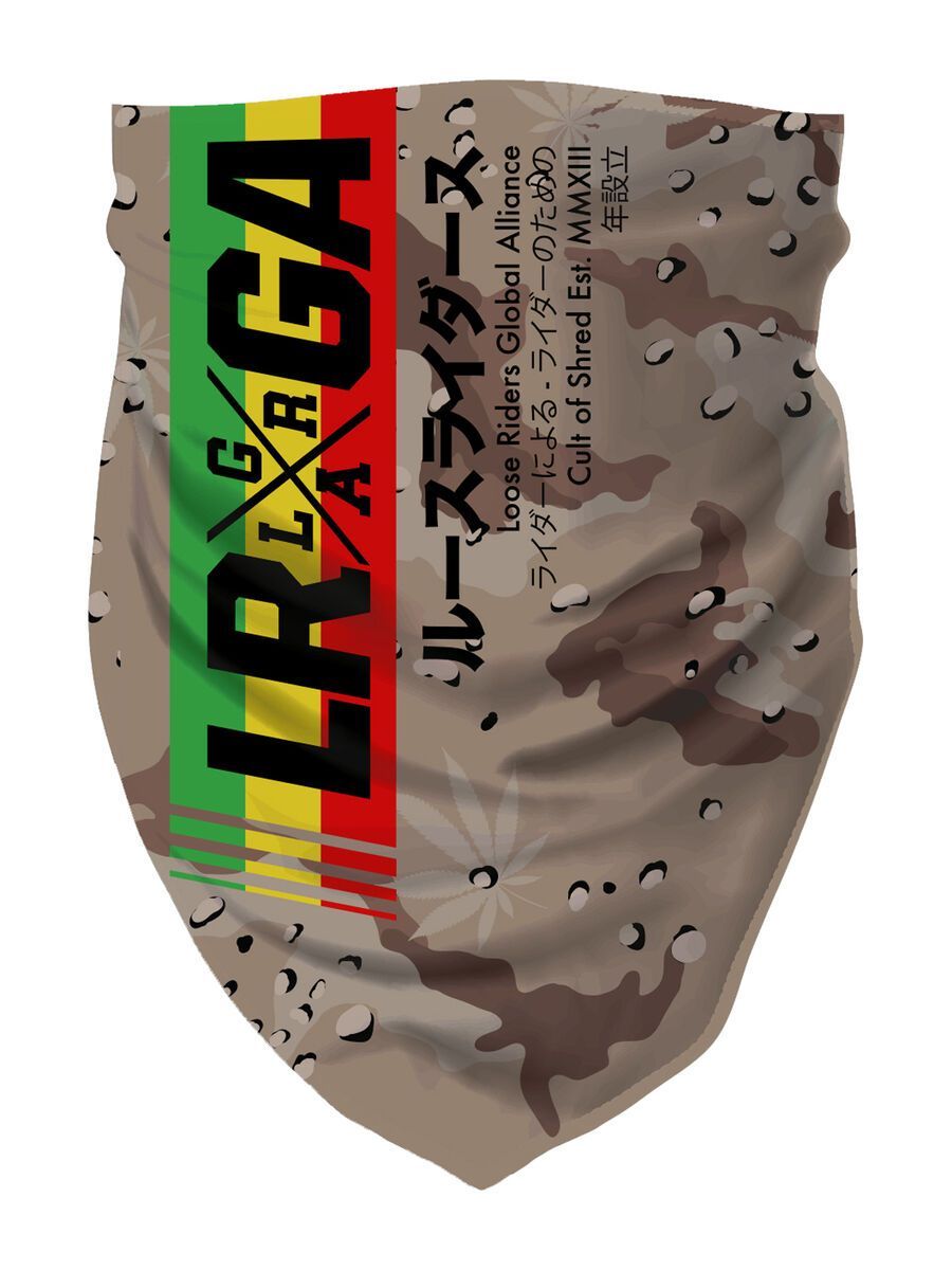 Loose Riders Tube Scarve 420 Desert, multi color - Bild 1