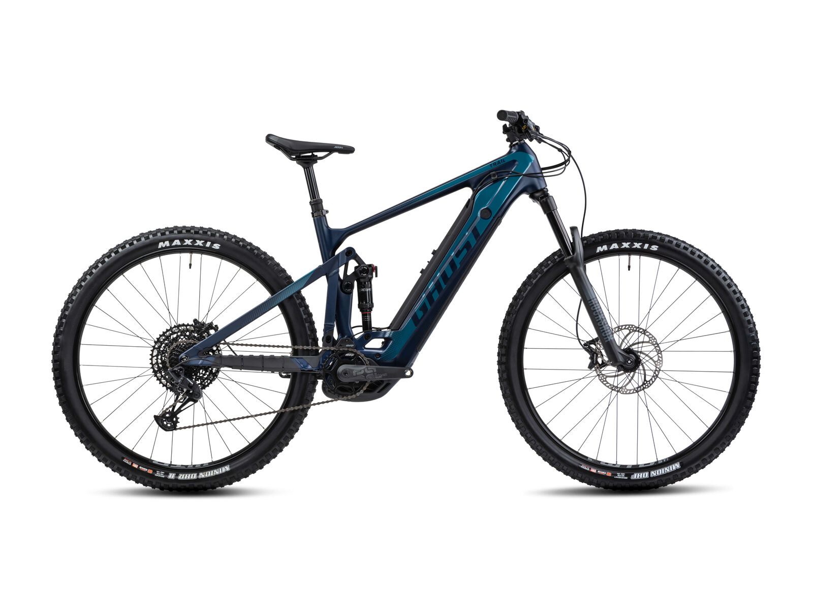 Ghost E-Riot Trail CF Advanced 29, dark blue pearl/dirty blue - Bild 1