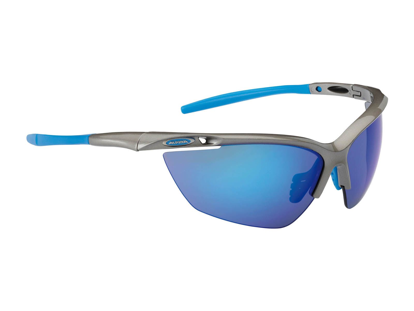 Alpina Guard 2.0, titan-cyan/Lens: ceramic mirror blue - Bild 1