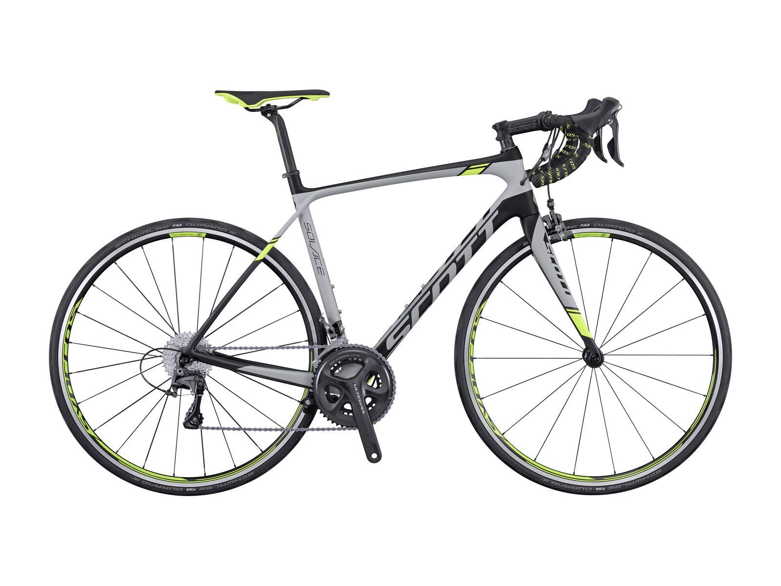 Scott Solace 10, black/grey/yellow - Bild 1