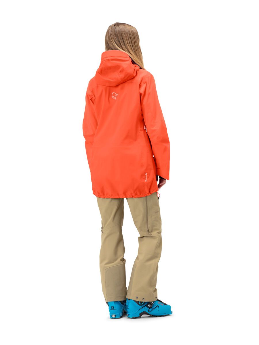 Norrona lofoten Gore-Tex Pro Anorak W's, orange alert - Bild 4