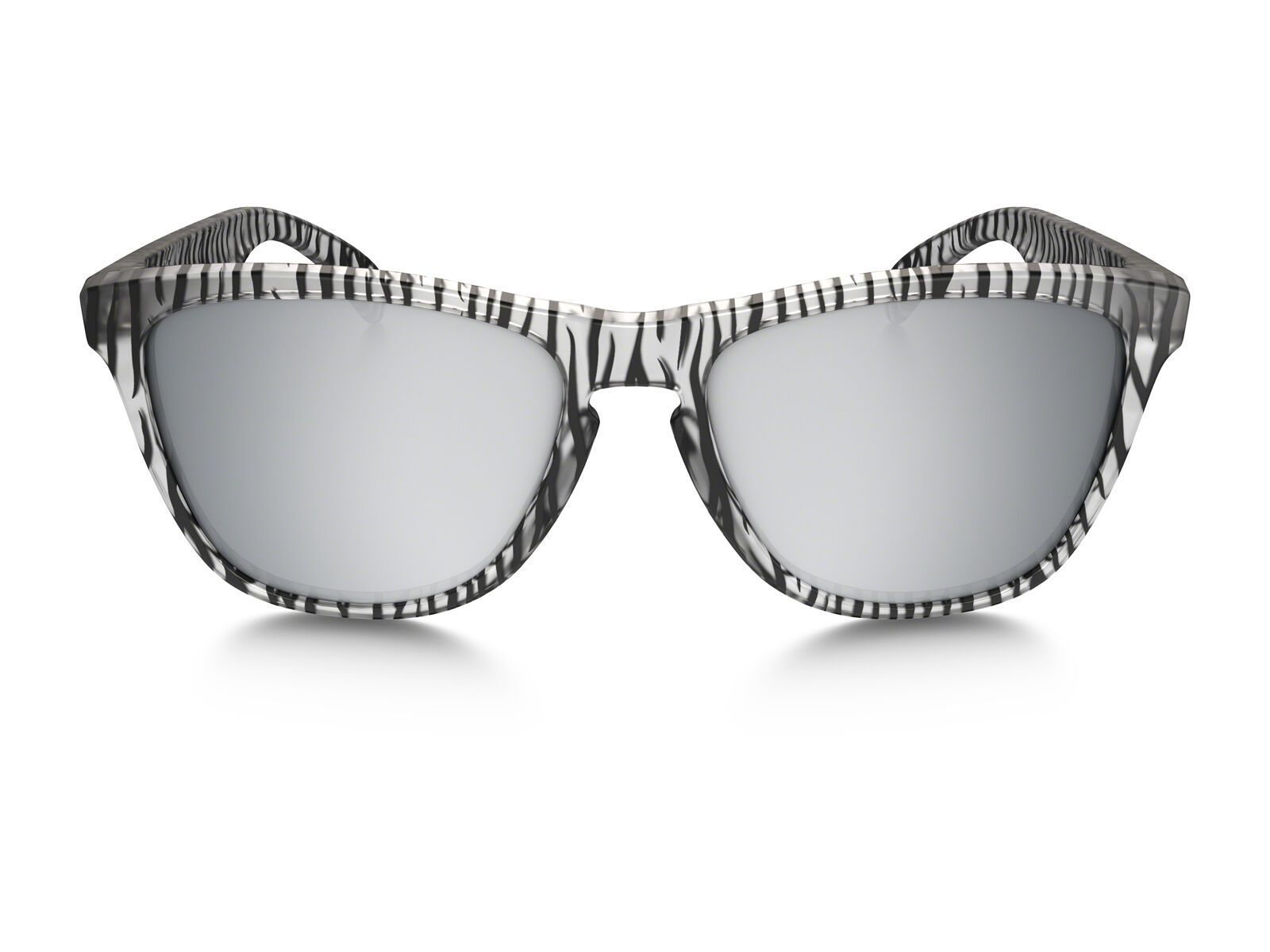 Oakley Frogskins Urban Jungle, matte clear/Lens: chrome iridium - Bild 2
