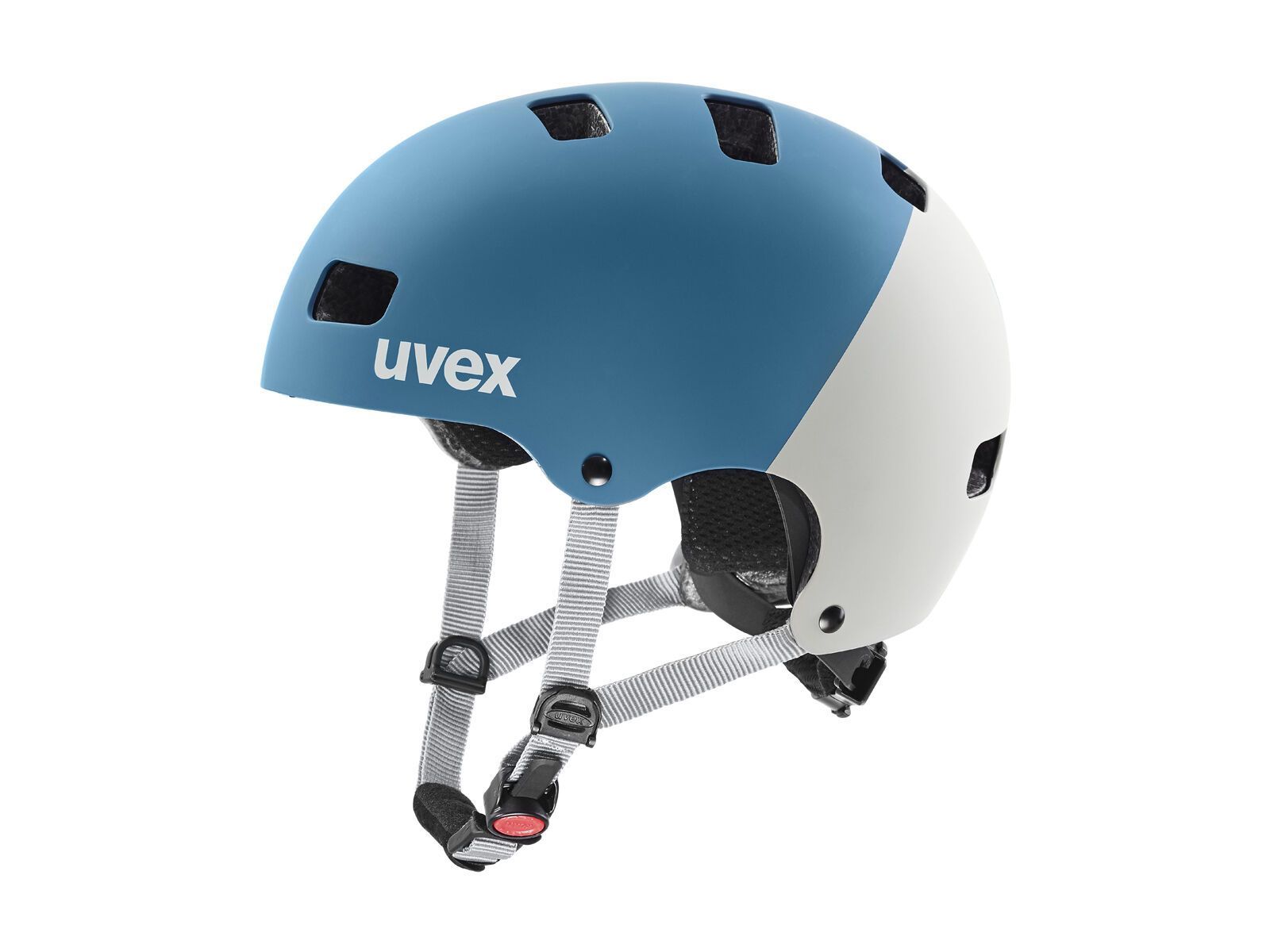 uvex kid 3 cc, dark cyan/rhino mat - Bild 1