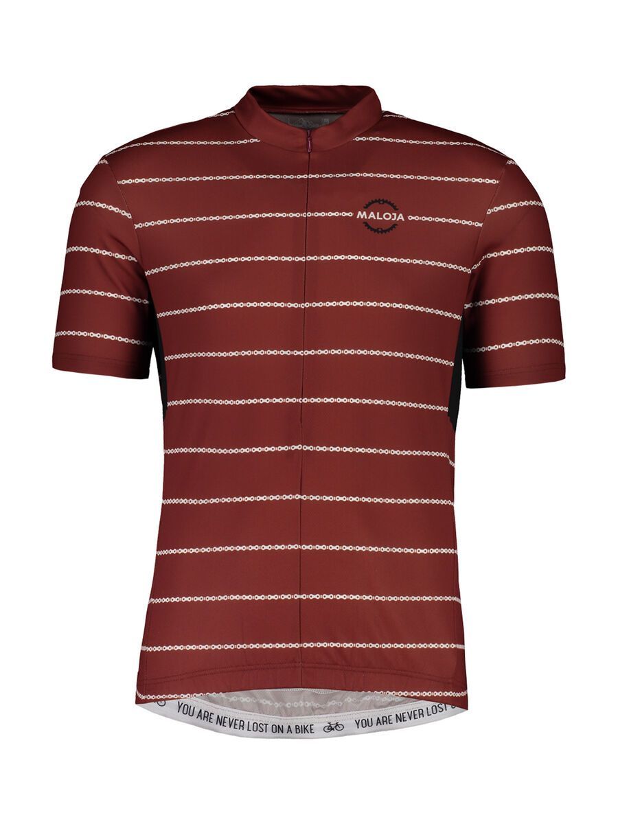 Maloja PushbikersM. Basic 1/2, maroon - Bild 1