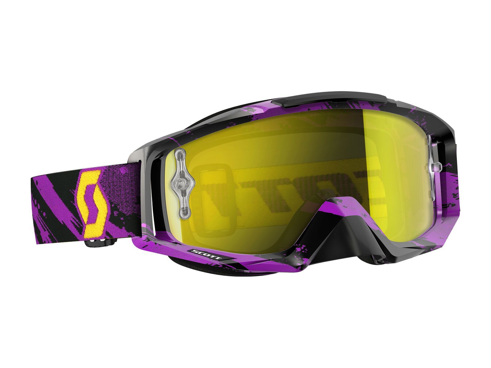 Scott Tyrant, zebra purple/yellow yellow chrome works - Bild 1