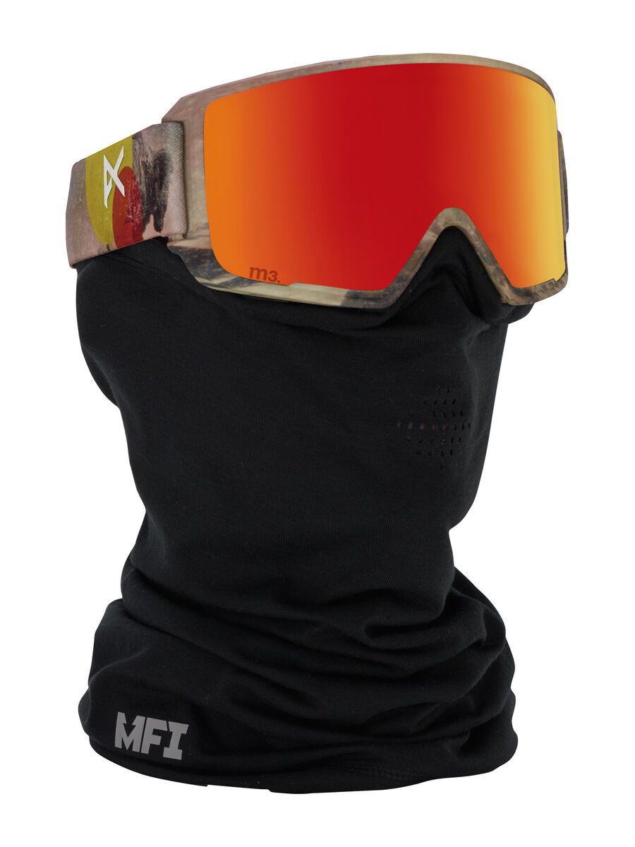 Anon M3 MFI + Spare Lens, tatonka/red solex - Bild 1