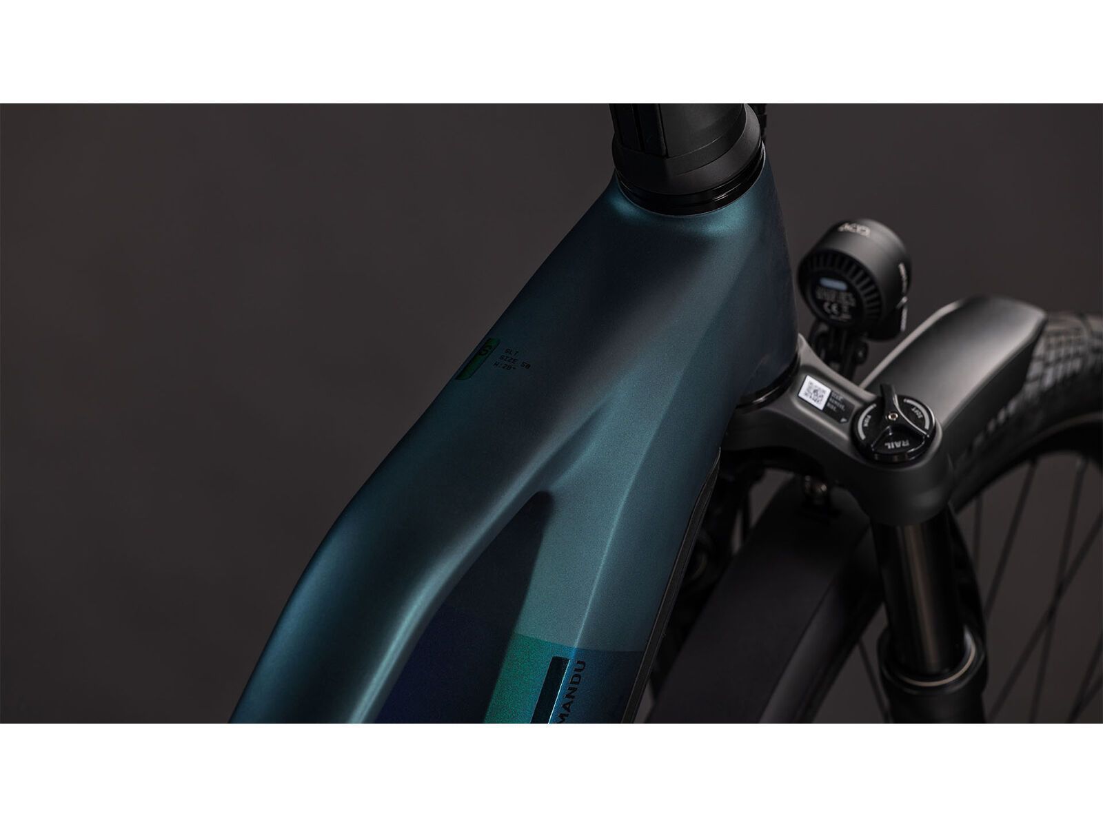 Cube Kathmandu Hybrid SLT 800 Trapeze, duskwood´n´goblin - Bild 3