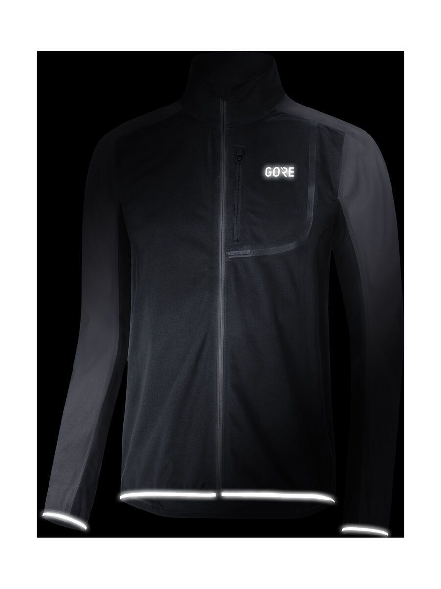GOREWEAR C3 Gore Windstopper Jacke, black/terra grey - Bild 4