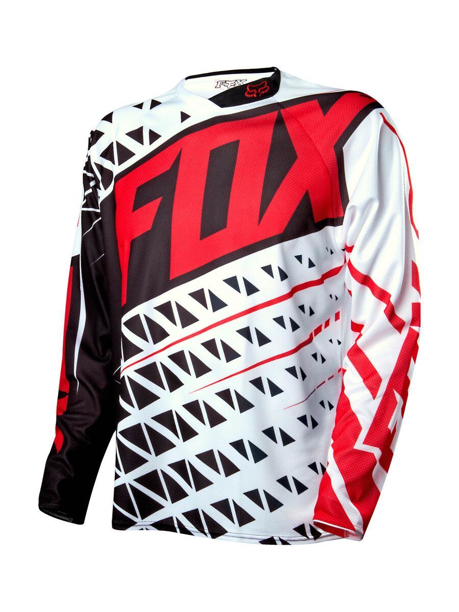 Fox Demo LS Jersey, black/white - Bild 1