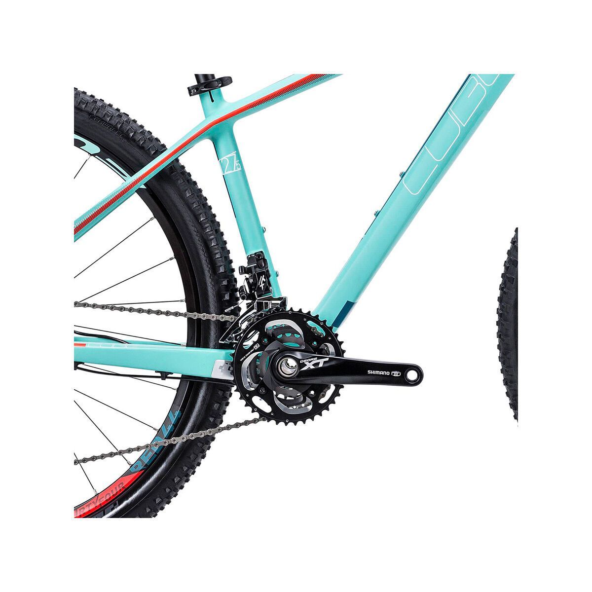 Cube Access WLS GTC SL 27.5, mint/flashred - Bild 3