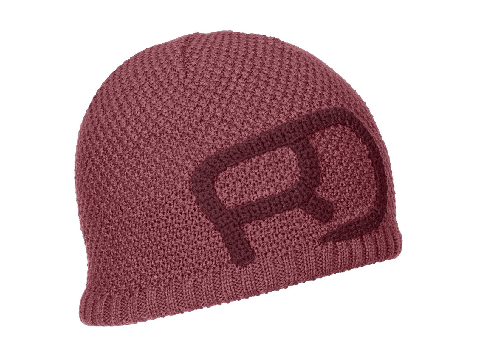 Ortovox Rock'n'Wool Beanie W, mountain rose - Bild 1
