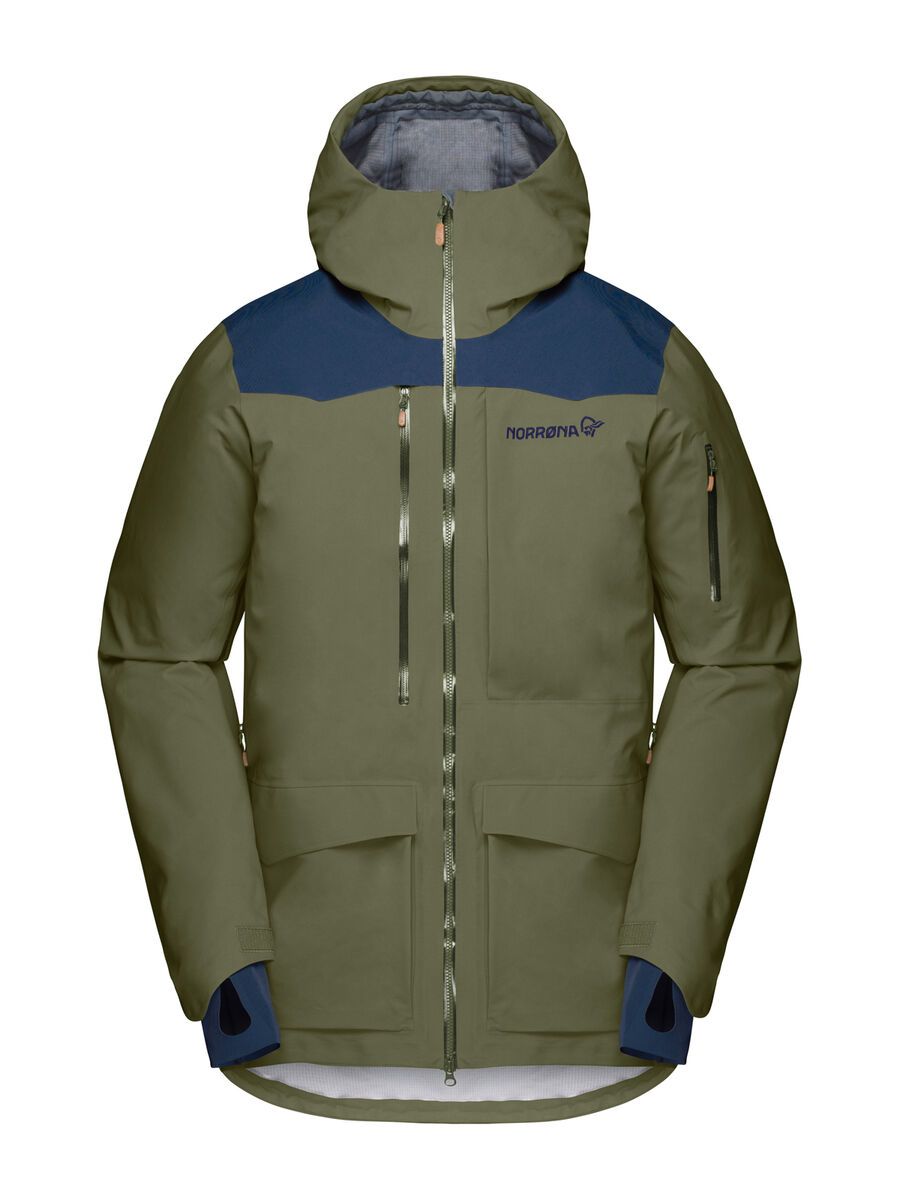 Norrona tamok Gore-Tex Pro Jacket M's, olive night - Bild 1