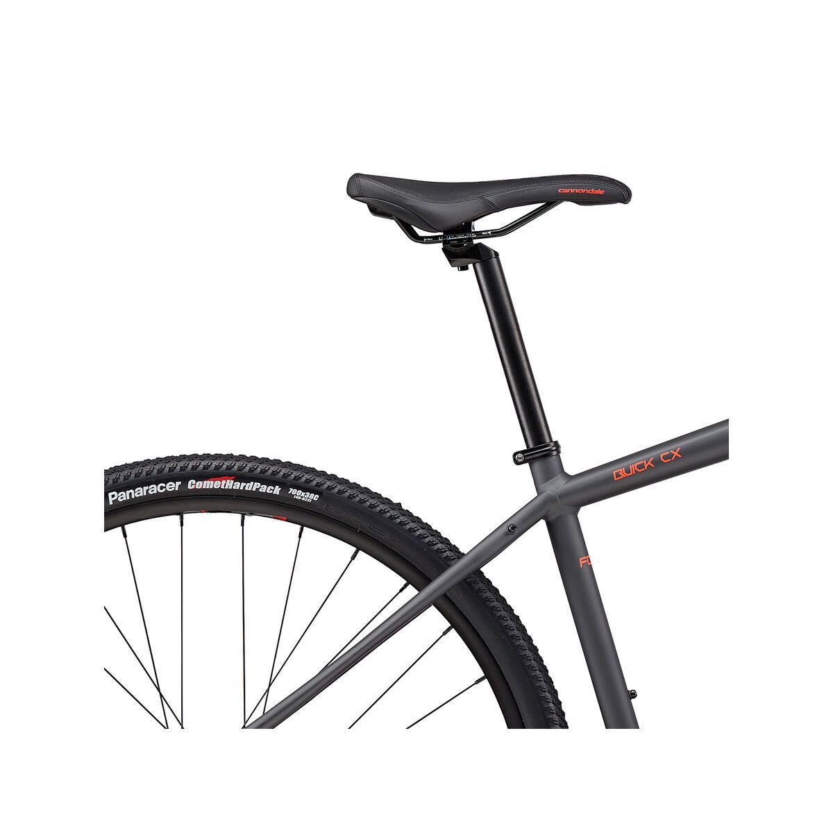 Cannondale Quick CX 4, nearly black w/ jet black and acid red, gloss - NBL - Bild 5