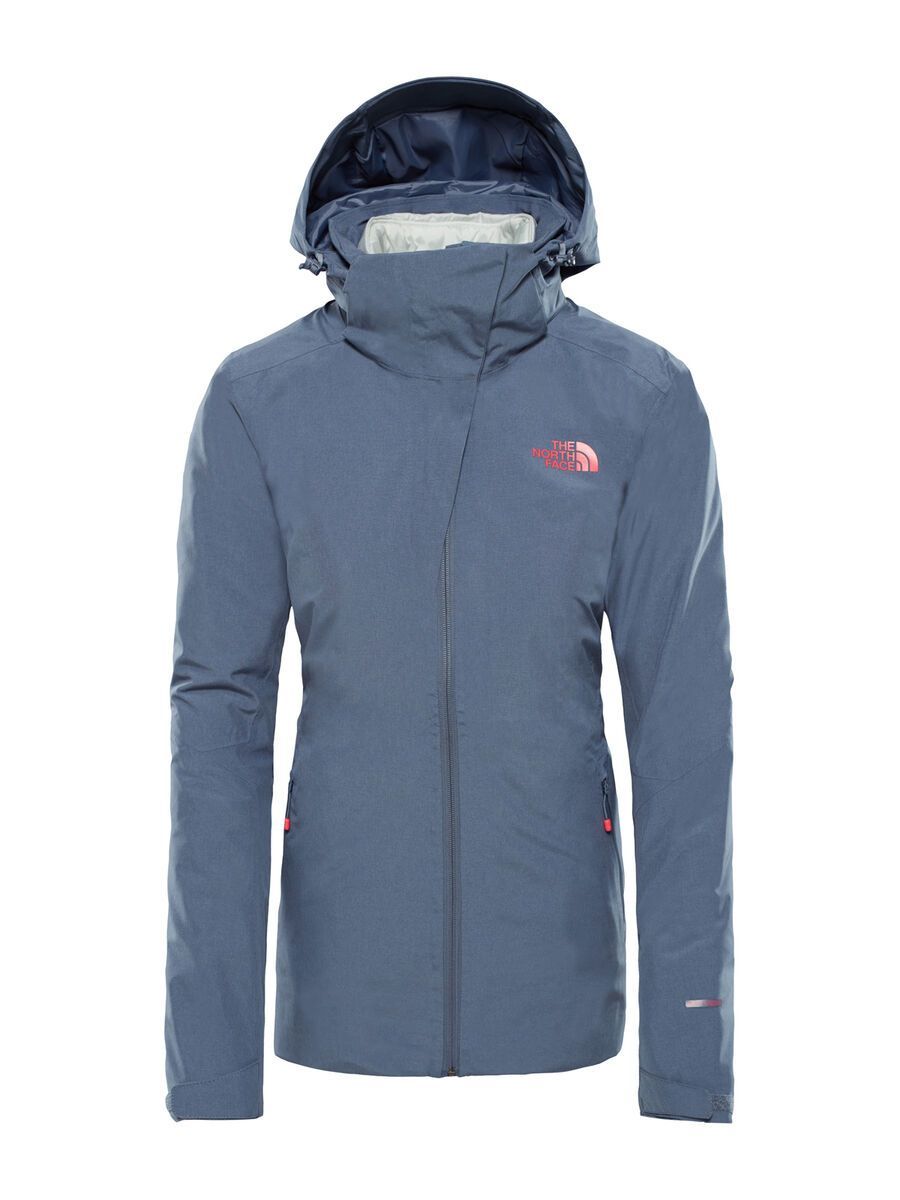 The North Face Womens Inlux Triclimate, grisaille grey dark heather/tin grey - Bild 2