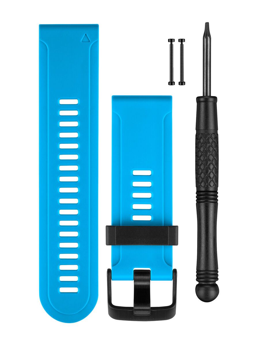 Garmin fenix 3 Armband Silikon, blau - Bild 1