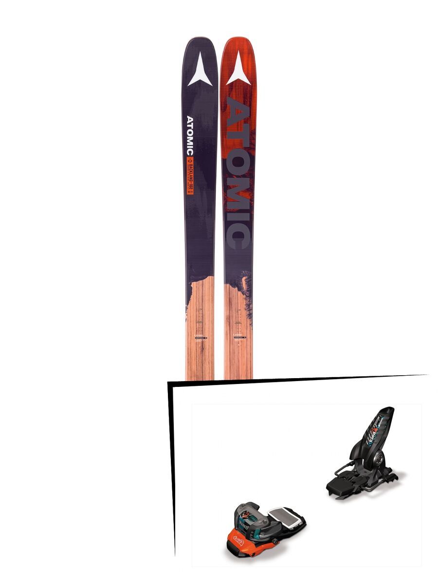 Set: Atomic Backland FR 102 2017 + Marker Lord S.P.14 (499345) - Bild 1