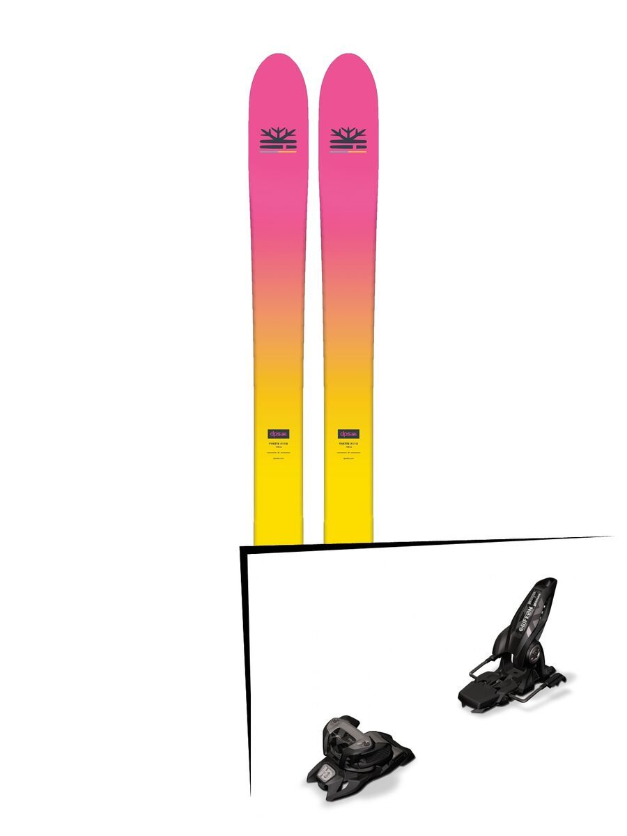 Set: DPS Skis Yvette 112 RP2 Foundation 2018 + Marker Griffon 13 ID black - Bild 1