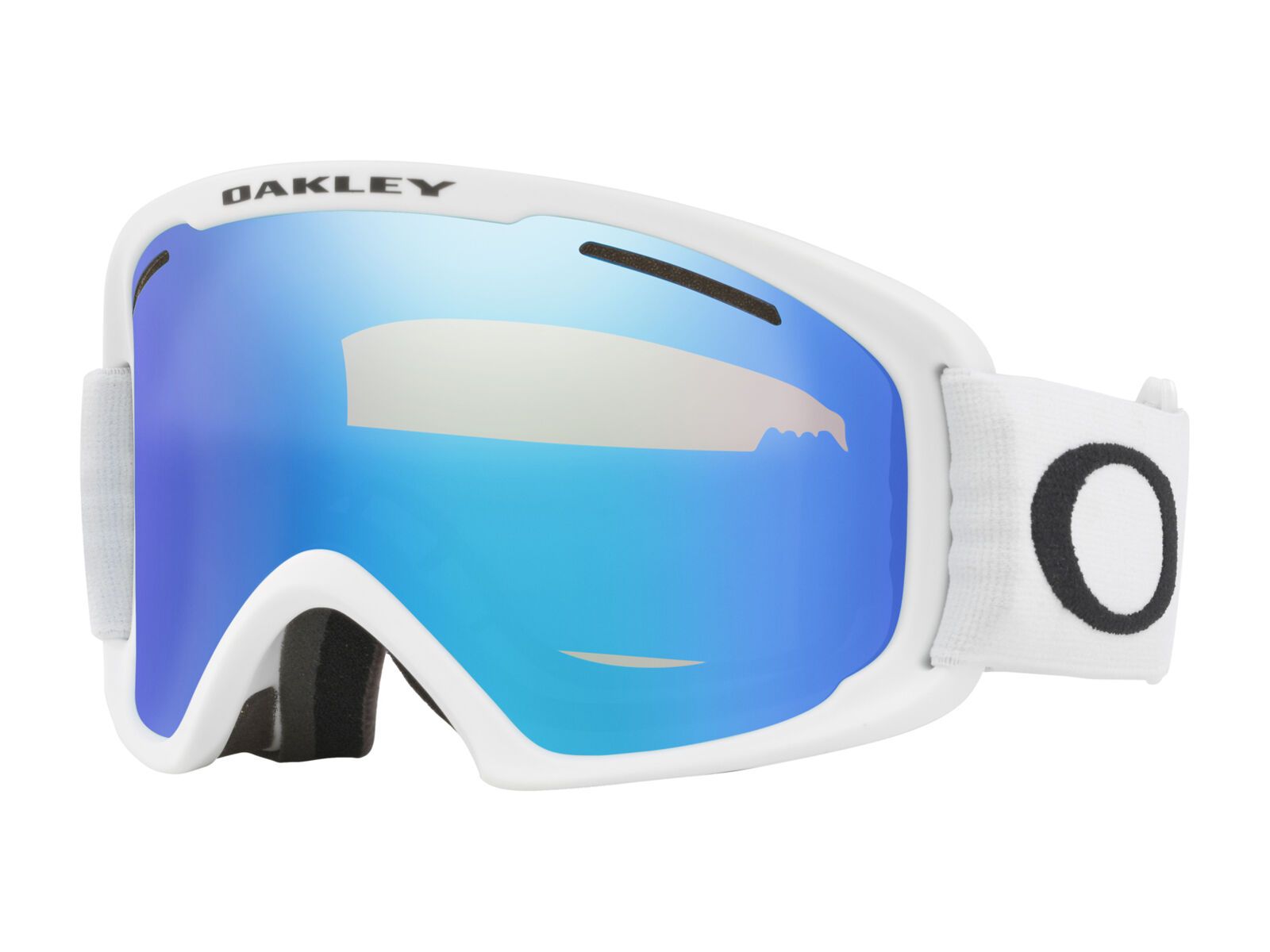 Oakley O Frame 2.0 XL, matte white/Lens: violet iridium - Bild 1