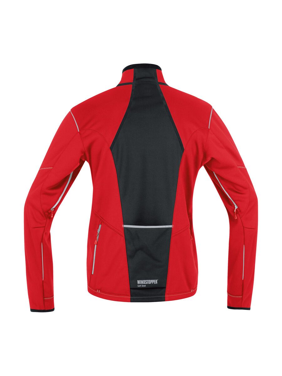 Gore Bike Wear Fusion Tool Windstopper SO Jacke, red/black - Bild 2