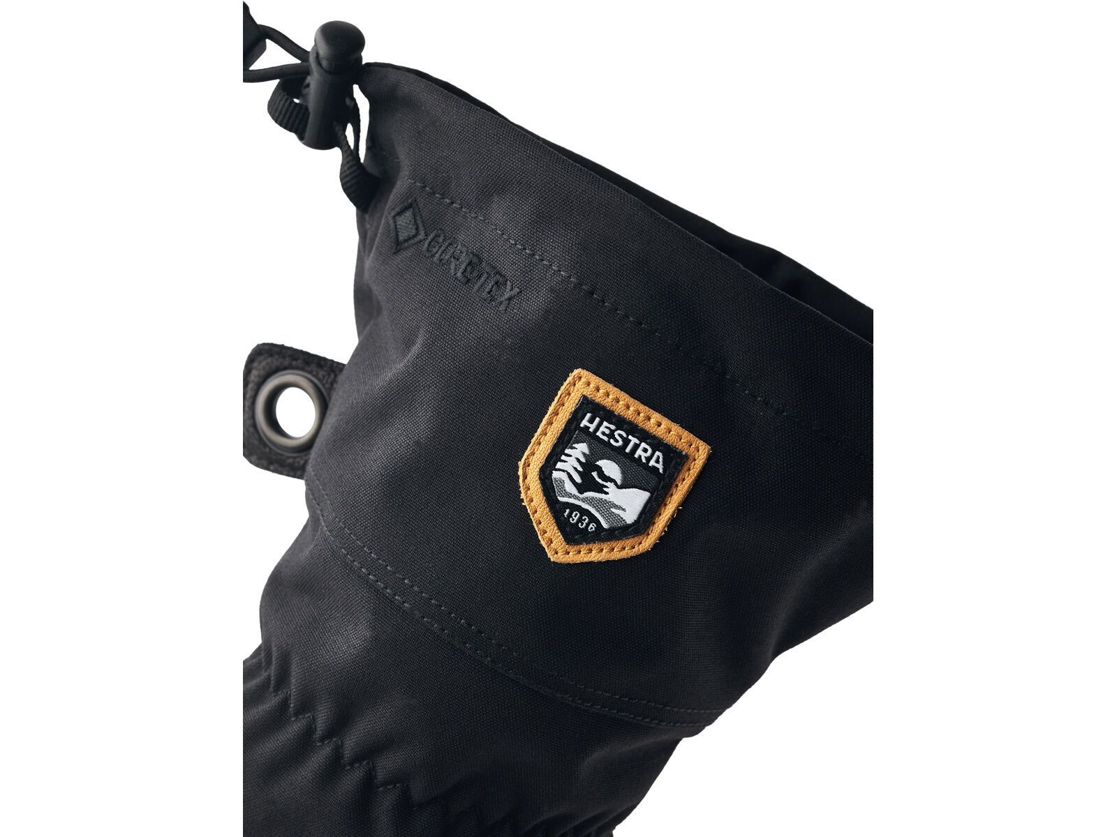 Hestra Army Leather Gore-Tex 5 Finger, black/black - Bild 5