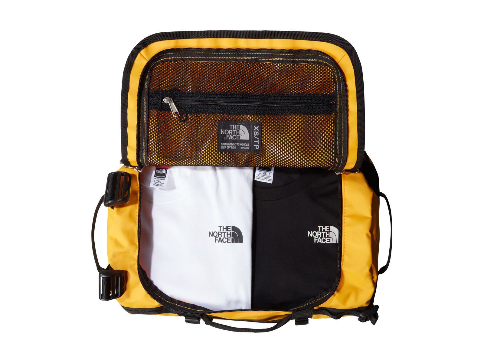The North Face Base Camp Duffel - XS, summit gold/tnf black - Bild 4