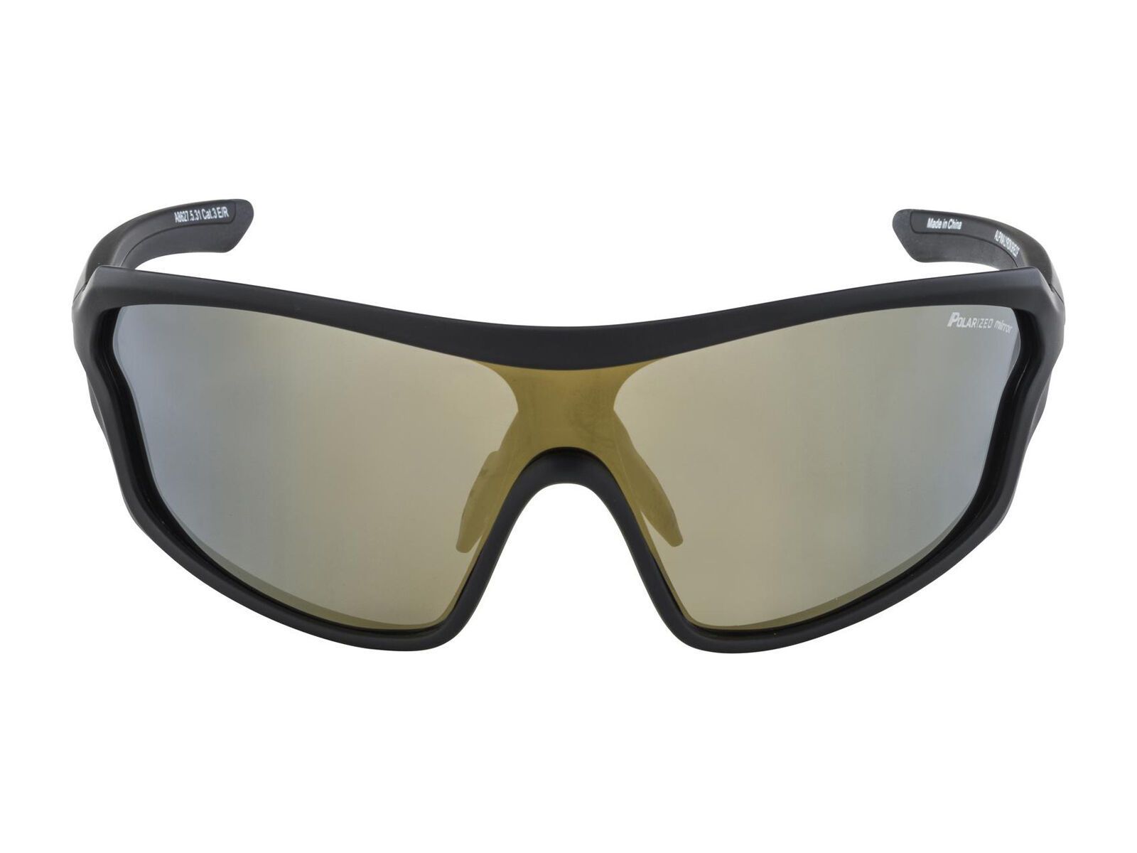 Alpina Lyron Shield P, black matt/Lens: ceramic mirror bronce - Bild 2