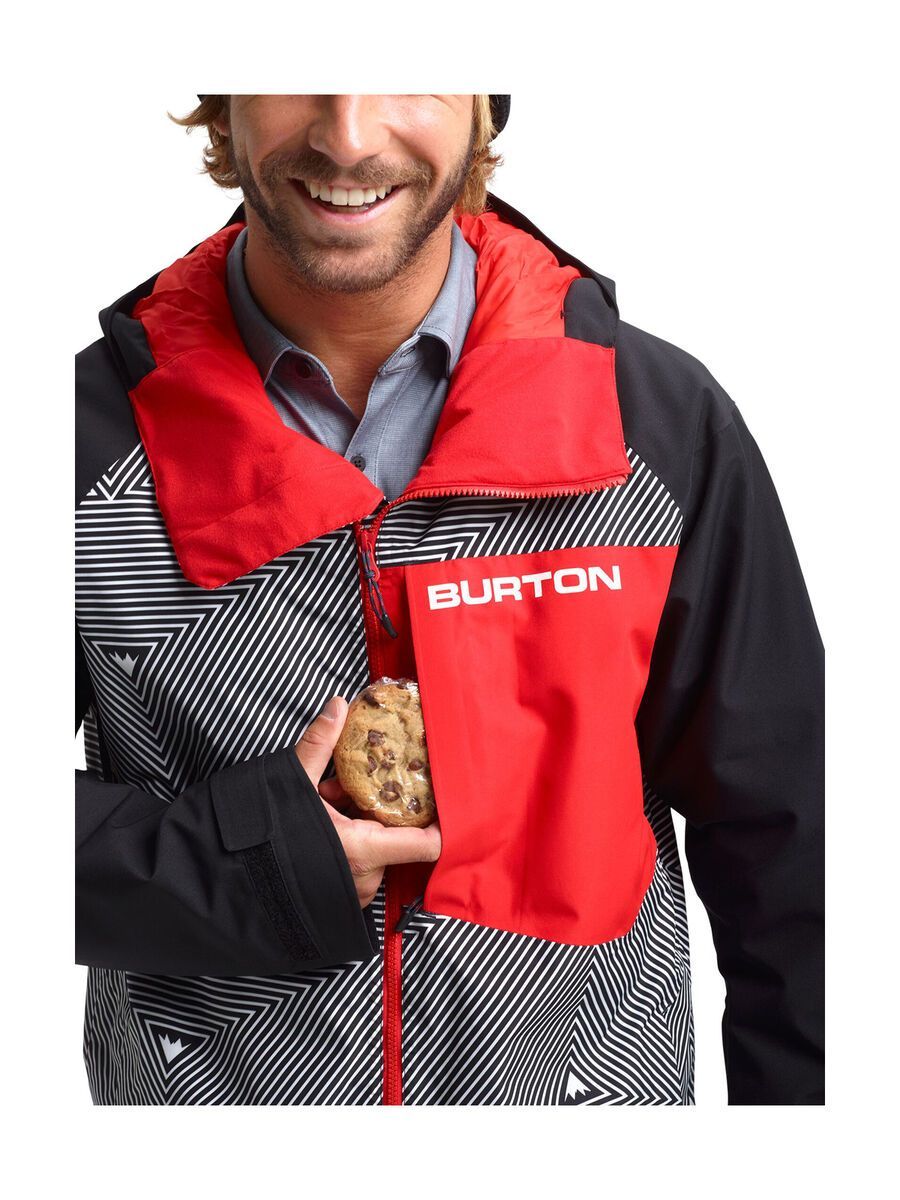 Burton Gore-Tex Radial Insulated Jacket, spun out/true black Burton Gore-Tex Radial Insulated Jacket, spun out/true black