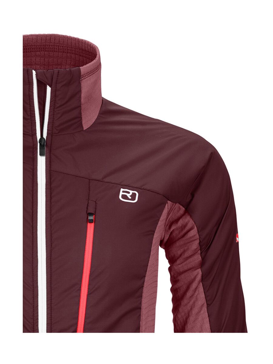 Ortovox Westalpen Swisswool Hybrid Jacket W, winetasting - Bild 2