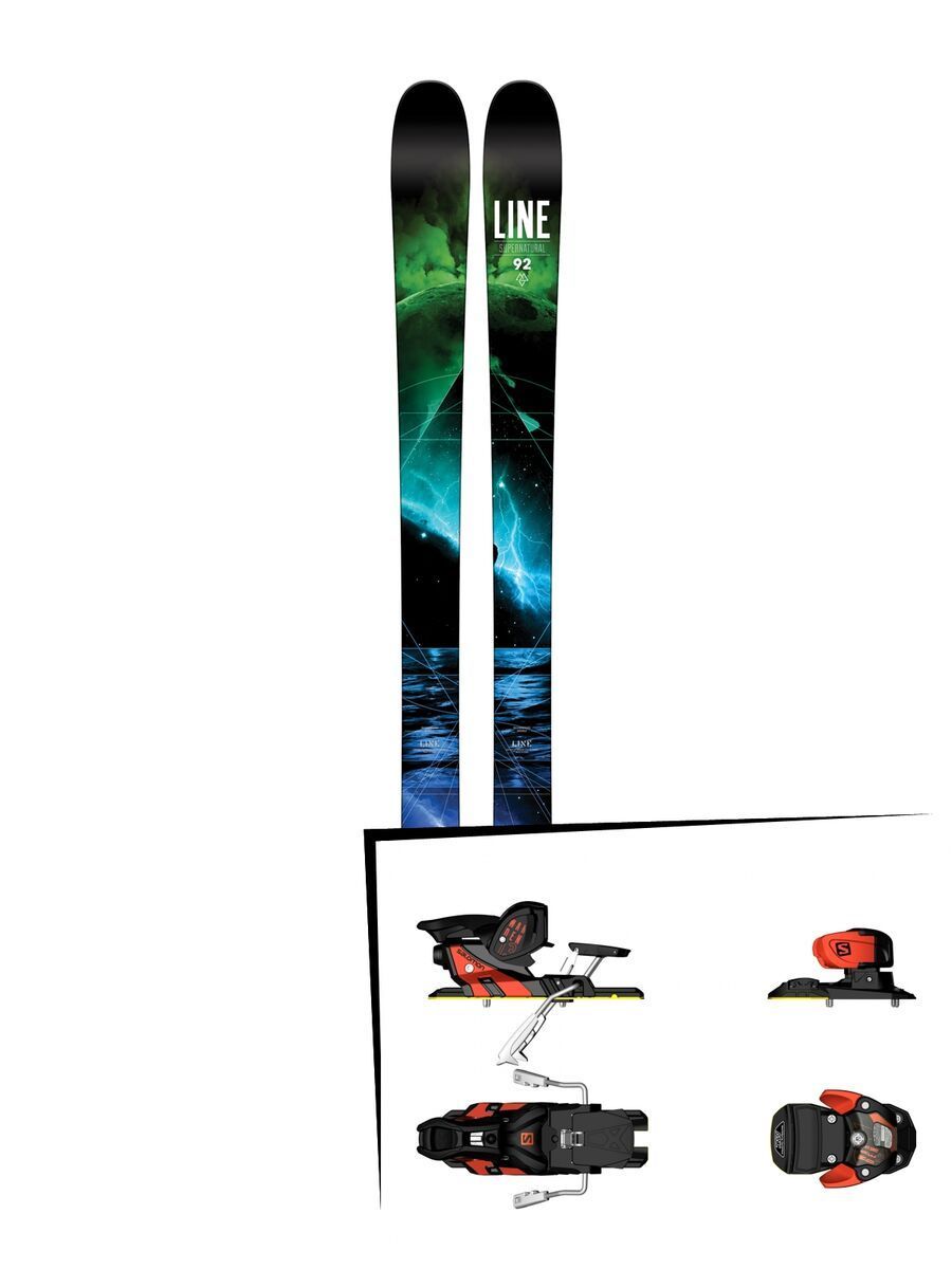 Line Set: Supernatural 92 2016 + Salomon Warden MNC 13 - Bild 1