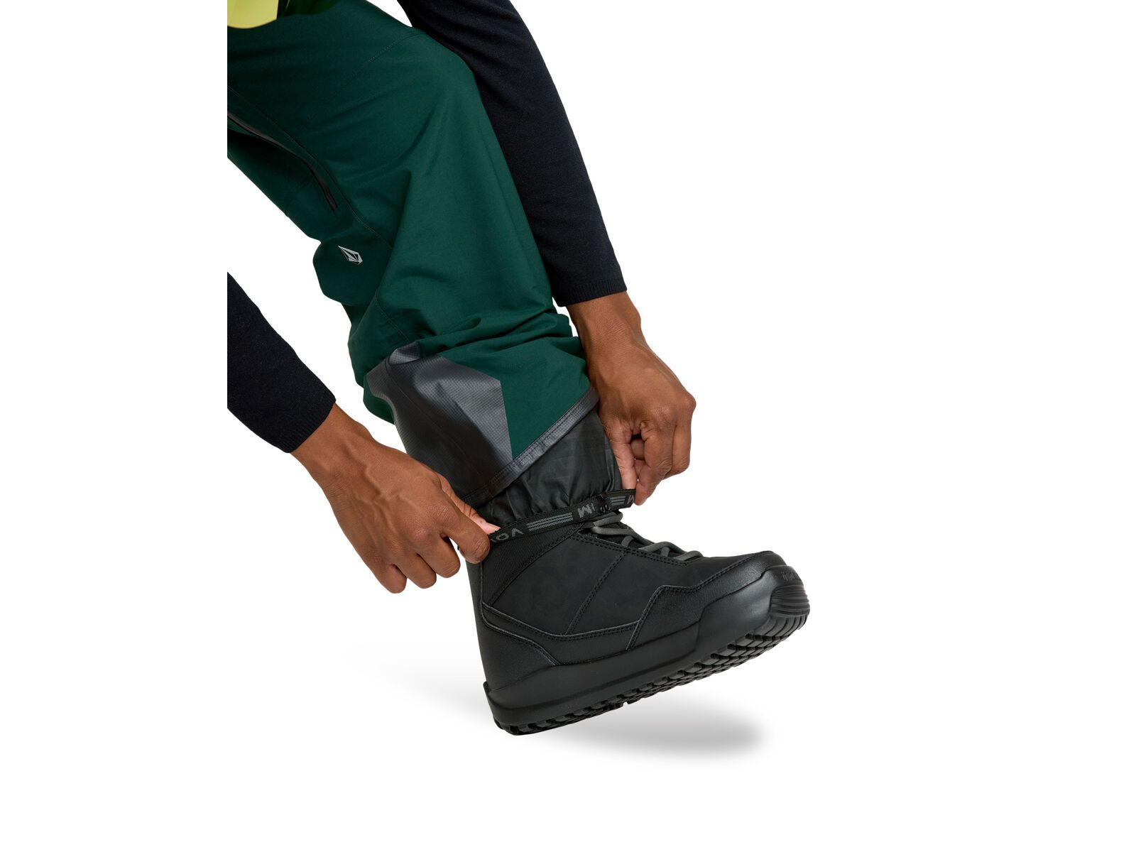 Volcom Guide Gore-Tex Pro Shell Pant, black green - Bild 6