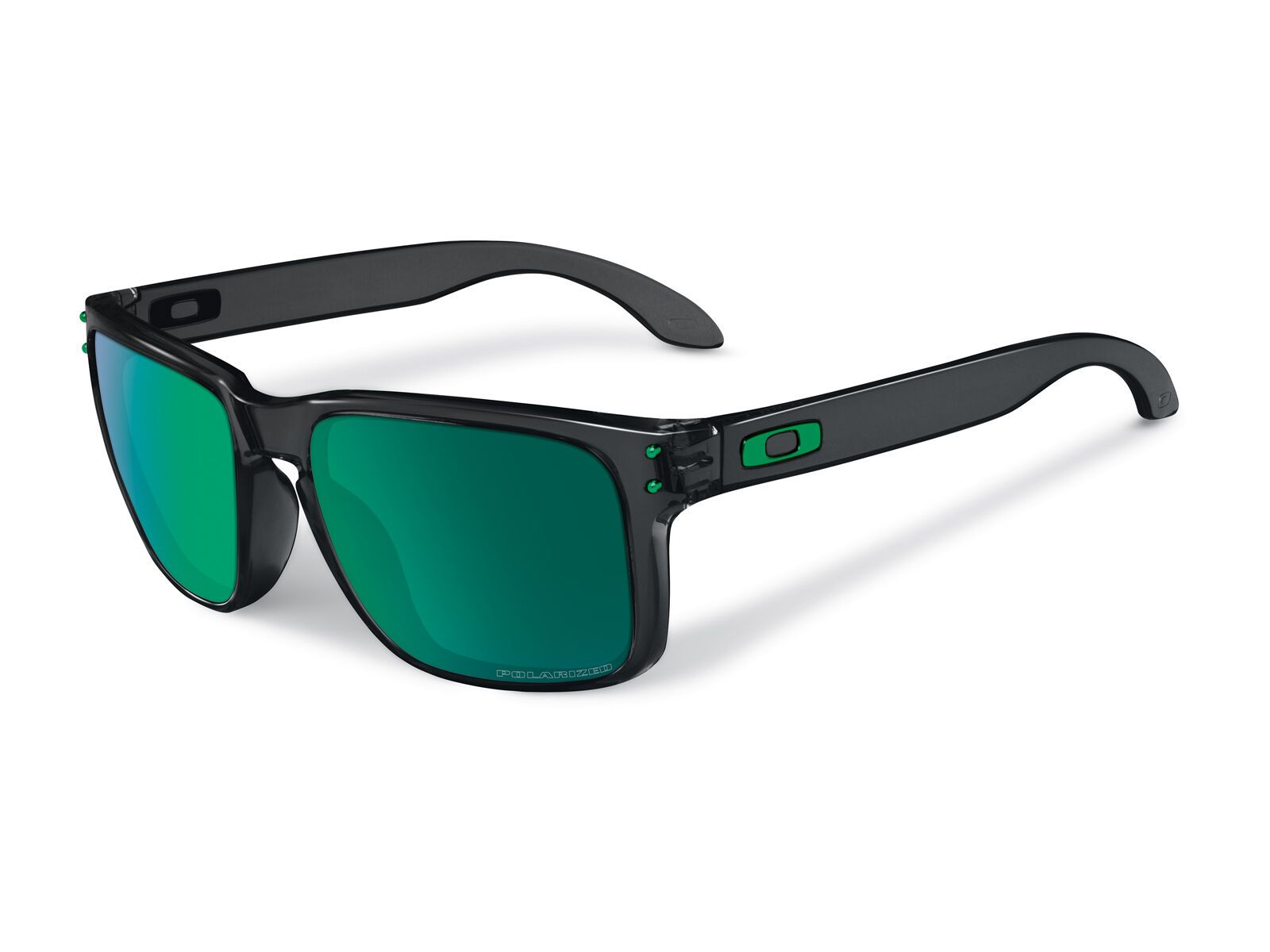 Oakley Holbrook Polarized Ink Collection, black ink/Lens: jade iridium polarized - Bild 1