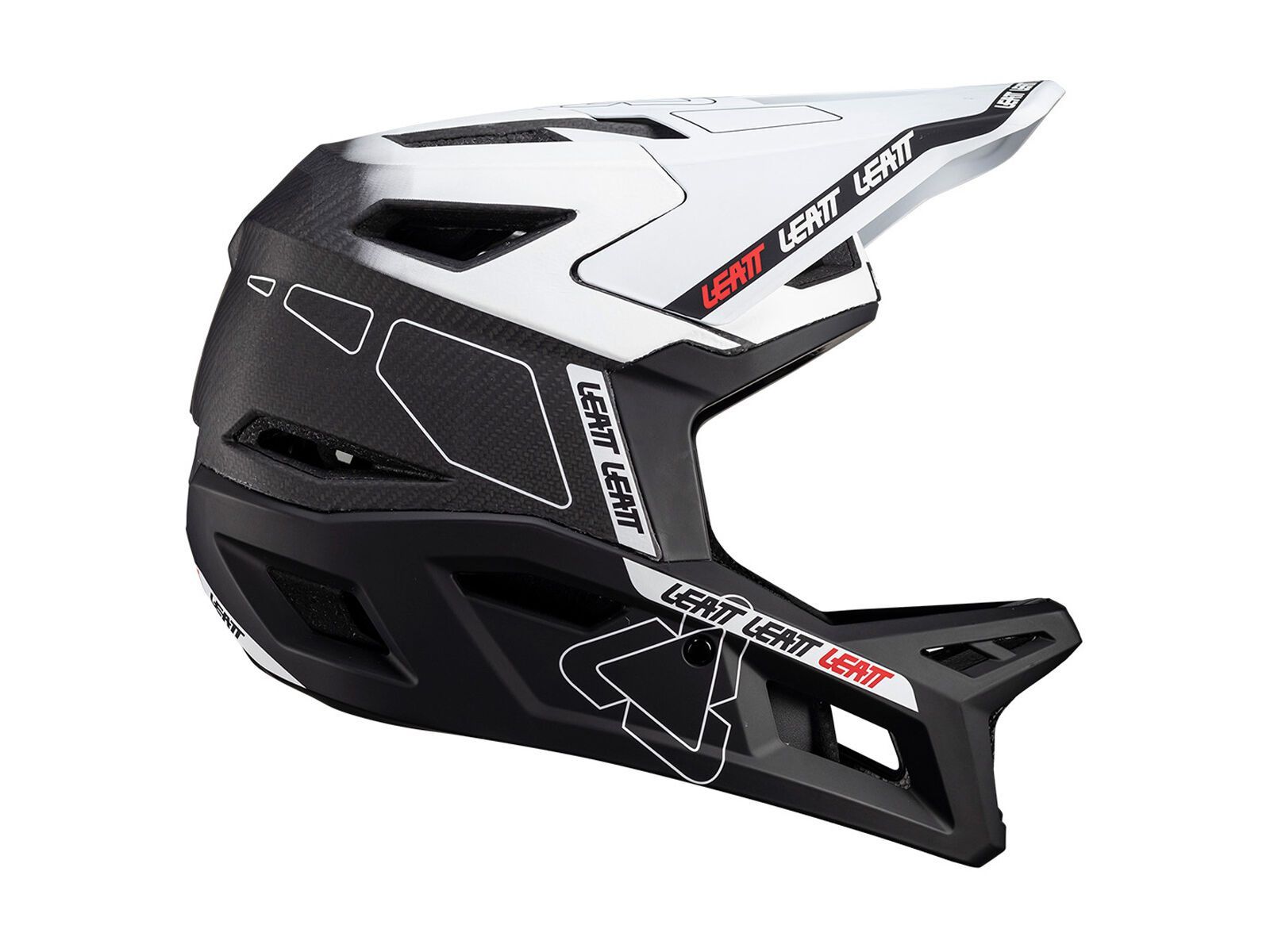 Leatt Helmet MTB Gravity 6.0 Carbon, white - Bild 2