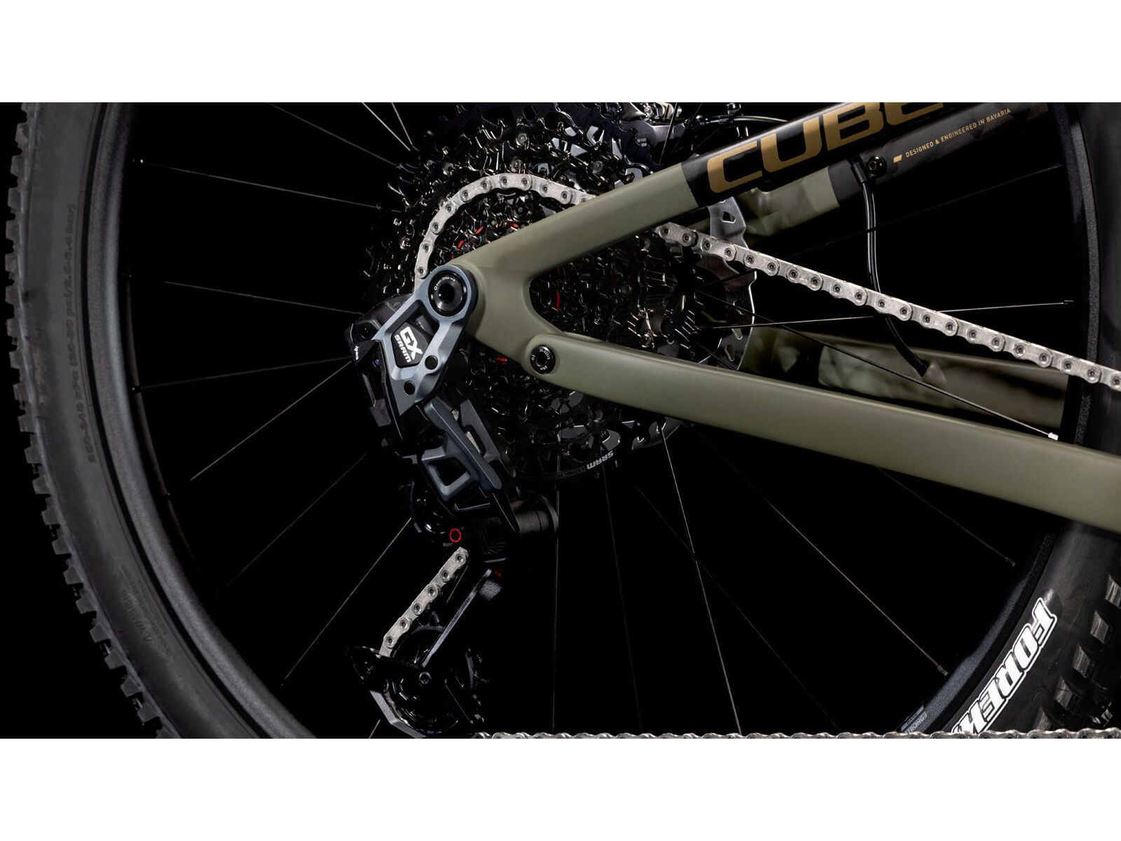 Cube AMS One11 C:68X TM, dustyolive´n´gold - Bild 6