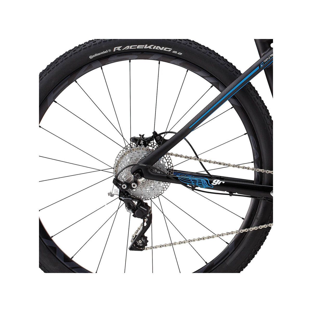 GT Zaskar Carbon 9R Pro, black/blue - Bild 4