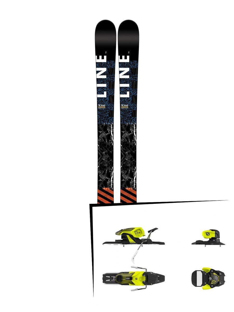 Set: Line Wallisch Shorty 2017 + Salomon Warden 11 (1706223) - Bild 1