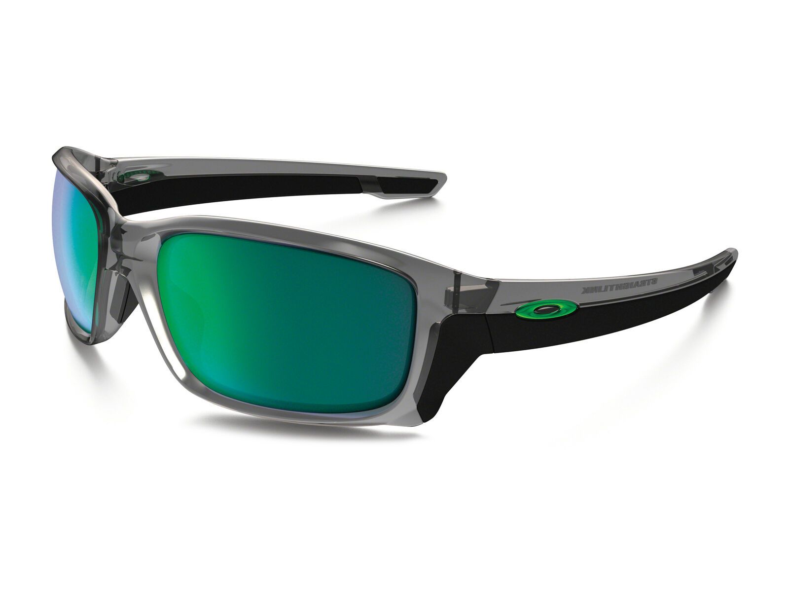 Oakley Straightlink, grey ink/Lens: jade iridium - Bild 1