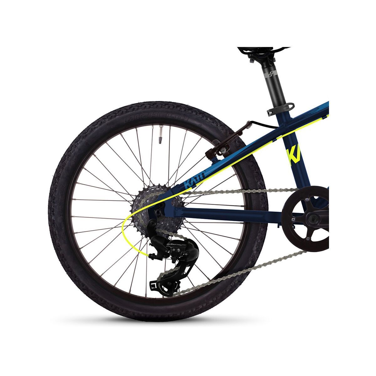 Ghost Kato R1.0 AL, night blue/neon yellow/riot blue - Bild 4